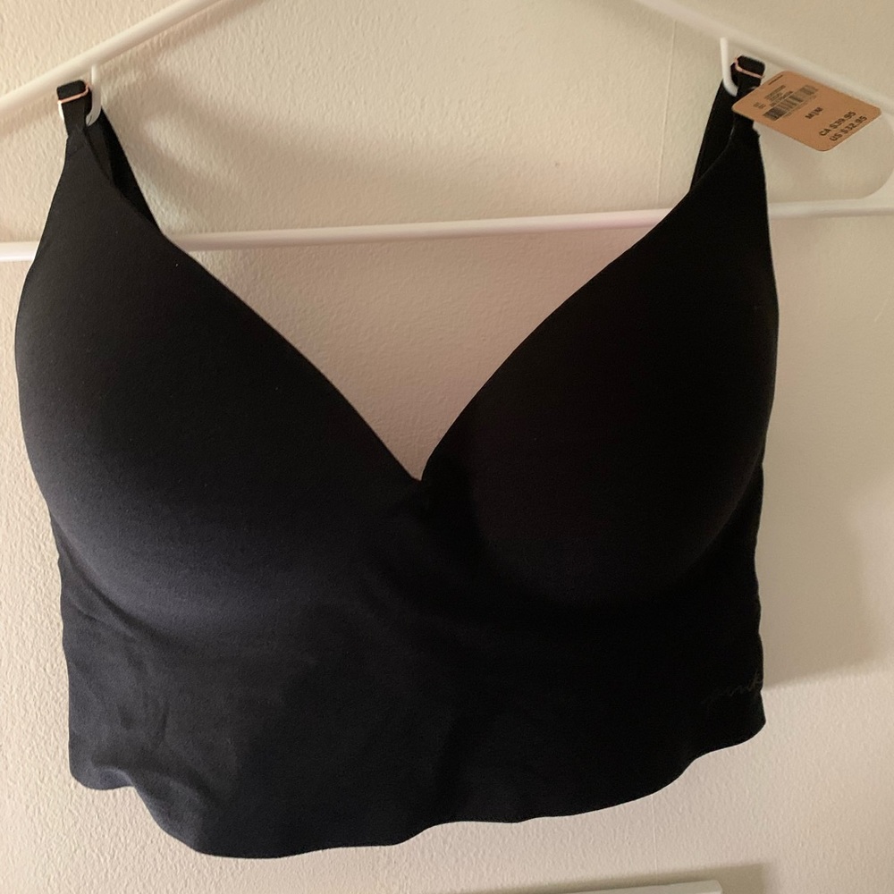 NWT PINK Victoria Secret wireless push up bra